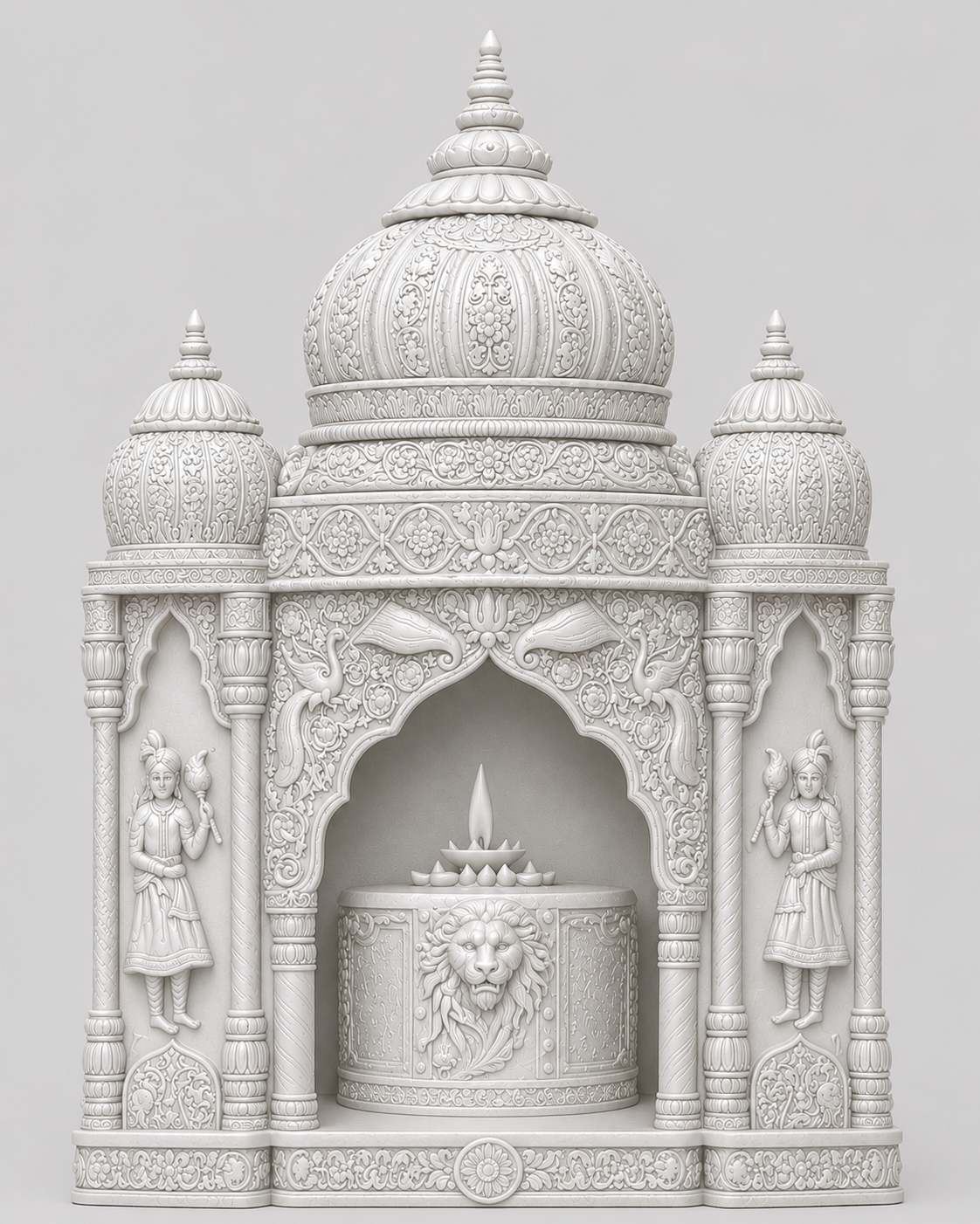 Jwala devi 3d miniature temple (5 inch)